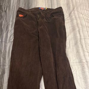Mens Empyre oversized corduroy pants